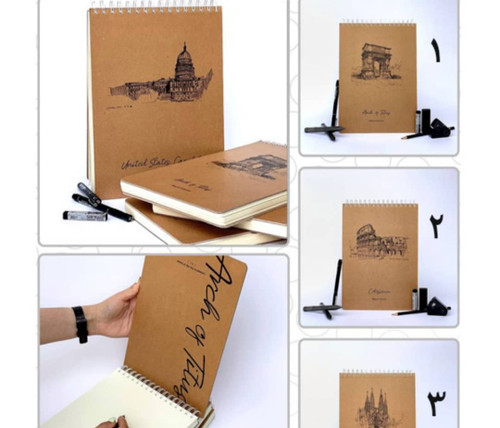 دفتر طراحی A4